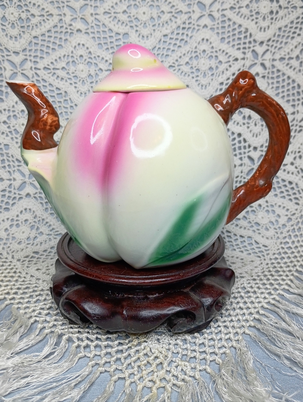 Cherry Blossom Bud And Branch Teapot